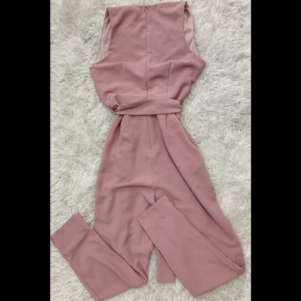 She + Sky Pale Blush Pink Jumpsuit - Picture 6 of 6